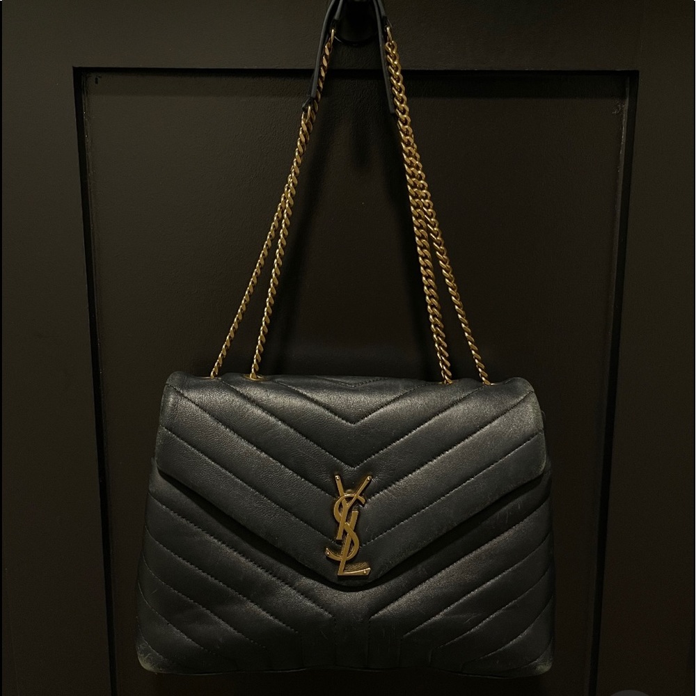 YSL Medium LouLou chain bag #PMR45974901619 made in Italy $800 FIRM NO OFFERS